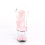 Rose paillettes 18 cm LOVESICK-708GH chaussure à talons de pole dance
