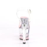Rose paillettes 18 cm LOVESICK-708GH chaussure  talons de pole dance