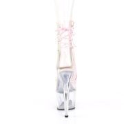 Rose transparent 18 cm ADORE-1018C-2 bottines de striptease