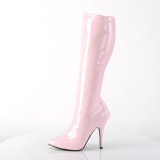 Roses Verni 13 cm SEDUCE-2000 Bottes Femmes pour Hommes