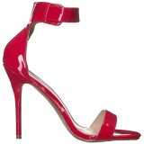 Rouge 13 cm AMUSE-10 chaussures travesti