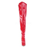 Rouge 13 cm SEDUCE-3000WC cuissardes mollets larges et cuisses rondes lastiques