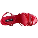Rouge 15 cm DOMINA-108 chaussures travesti