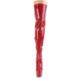Rouge 18 cm ADORE-3000HWR Hologramme bottes overknee plateforme de pole dance