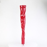 Rouge 20 cm FLAMINGO-3000 Cuissardes Bottes Plateforme