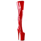 Rouge 25 cm BEYOND-4000 Cuissardes Bottes Plateforme