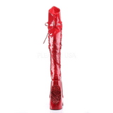 Rouge Etinceler 22 cm FABULOUS-3035 Bottes pour Drag Queen