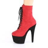 Rouge Noir 18 cm ADORE-1020FSTT exotic bottines de pole dance