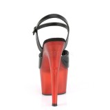 Rouge Similicuir 18 cm ADORE-709T sandales pleaser plateforme