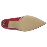 Rouge Verni 10 cm CLASSIQUE-20 Escarpins Talons Aiguilles Hommes