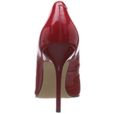 Rouge Verni 10 cm CLASSIQUE-20 escarpins  talon aiguille bout pointu