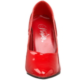 Rouge Verni 10 cm DREAM-420 Escarpins Talons Aiguilles Hommes