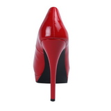 Rouge Verni 13,5 cm BELLA-12 Escarpins Talon Aiguille Femmes