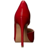 Rouge Verni 13 cm AMUSE-22 Chaussures Escarpins Classiques