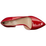 Rouge Verni 13 cm AMUSE-22 Chaussures Escarpins Classiques