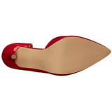 Rouge Verni 13 cm AMUSE-22 Chaussures Escarpins Classiques