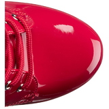 Rouge Verni 15,5 cm DELIGHT-1020 Plateforme Bottines