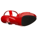 Rouge Verni 15 cm FUNTASMA JULIET-209 Talons Hauts Plateforme
