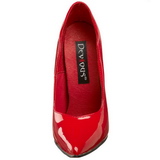 Rouge Verni 15 cm SCREAM-01 Chaussures Stilettos Escarpins Femmes