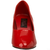 Rouge Verni 8 cm DIVINE-420W escarpins à talons hauts