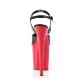 Rouge plateforme 20 cm FLAMINGO-809 talons hauts pleaser