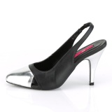 Similicuir 10 cm DREAM-405 escarpins slingback chaussures travesti