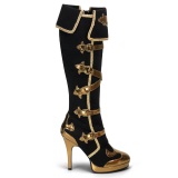Similicuir 11,5 cm ARENA-2012 plateforme botte haut talon cosplay funtasma