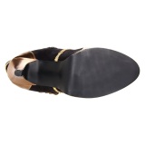 Similicuir 11,5 cm ARENA-2012 plateforme botte haut talon cosplay funtasma