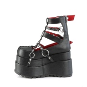 Similicuir 11,5 cm BEAR-28 bottines plateforme lolita