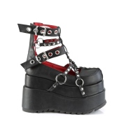 Similicuir 11,5 cm BEAR-28 bottines plateforme lolita