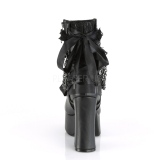 Similicuir 11,5 cm CHARADE-110 bottines demonia plateforme