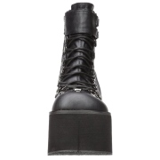 Similicuir 11,5 cm KERA-21 bottines lolita talons compenses