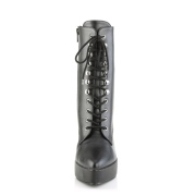 Similicuir 13,5 cm INDULGE-1020 bottines stiletto  talon aiguille