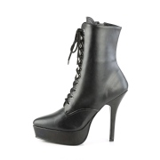 Similicuir 13,5 cm INDULGE-1020 bottines stiletto  talon aiguille