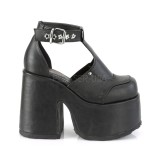 Similicuir 13 cm Demonia CAMEL-103 chaussures plateforme lolita