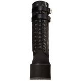 Similicuir 14 cm SWING-221 bottes lolita gothique semelles paisses