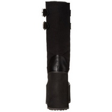 Similicuir 14 cm SWING-221 bottes lolita gothique semelles paisses