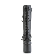 Similicuir 14 cm TORMENT-170 bottes plateforme gothique