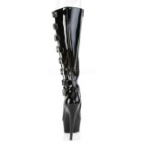 Similicuir 15 cm DELIGHT-2047 bottes pleaser plateforme