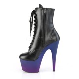 Similicuir 18 cm ADORE-1020BP pleaser bottines  plateforme