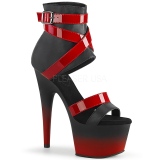 Similicuir 18 cm ADORE-700-15 sandales pleaser plateforme