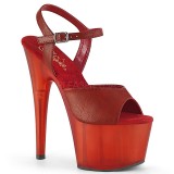 Similicuir 18 cm ADORE-709T sandales pleaser plateforme