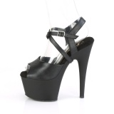 Similicuir 18 cm ADORE-724 chaussures de soirée femmes