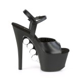Similicuir 18 cm KNUCKS-709 talons hauts pleaser plateforme