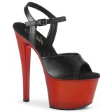 Similicuir 18 cm SKY-309T sandales pleaser plateforme