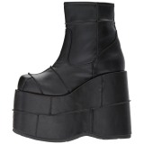 Similicuir 18 cm STACK-201 Bottines Plateforme Gothiques Hommes