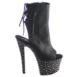 Similicuir 18 cm STARDANCE-1018-7 bottines plateforme pour femmes