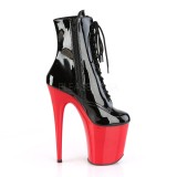 Similicuir 20 cm FLAMINGO-1020 pleaser bottines  plateforme