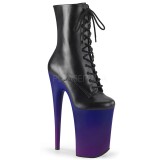 Similicuir 23 cm INFINITY-1020BP pleaser bottines  plateforme