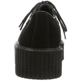 Similicuir 5 cm CREEPER-502S Chaussures Creepers Hommes Plateforme